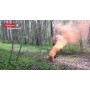 Цветной дым оранжевого цвета (Мегапир, 60 секунд)