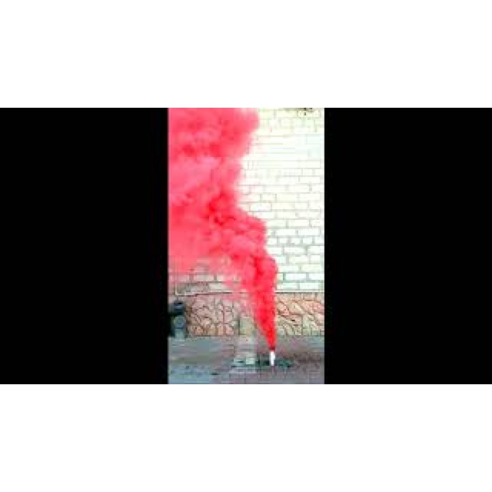 Цветной дым красного цвета (Maxsem 45 сек.)