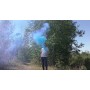Цветной дым голубого цвета (Мегапир, 60 секунд)